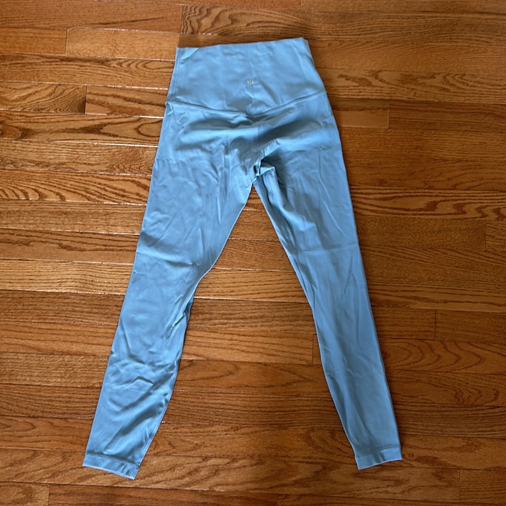 Lululemon Align Leggings. Size 4. Chambray blue